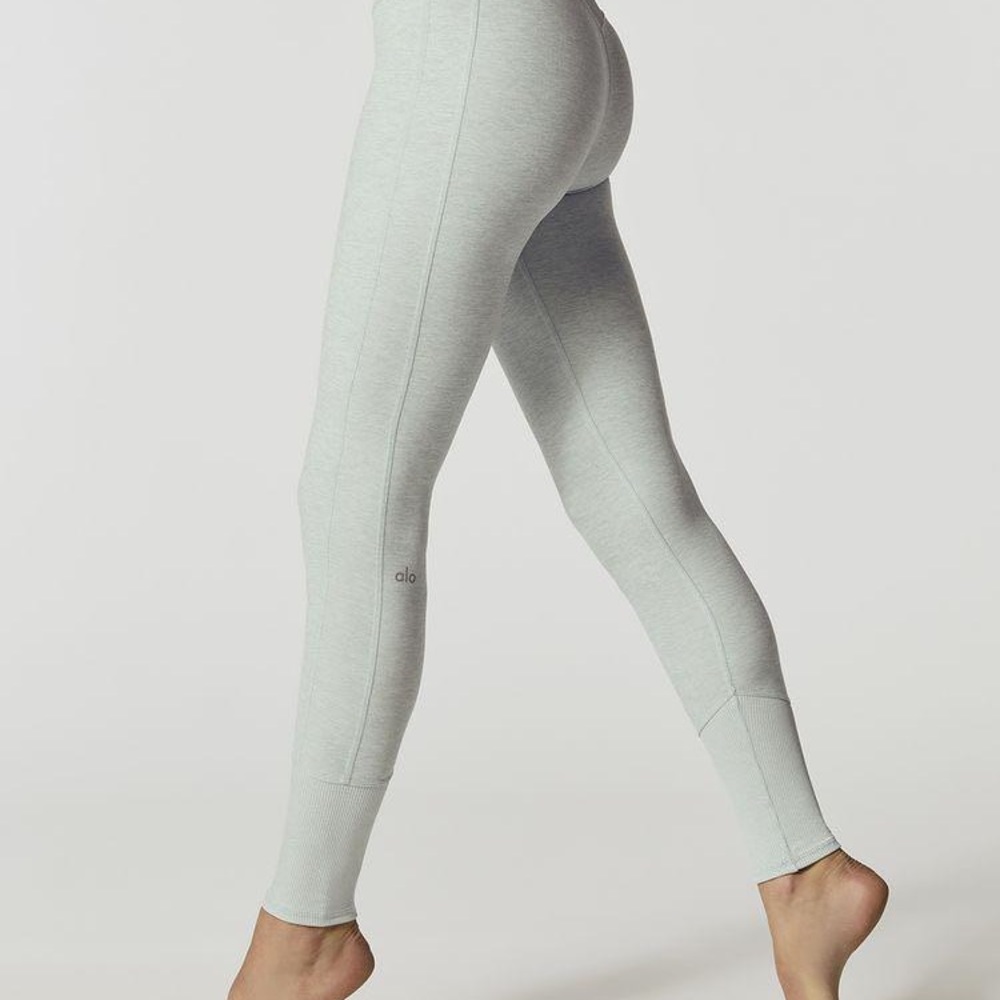 Alo Yoga High Waist Lounge Legging - Cloud Heather